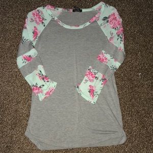 quarter length sleeved shirt